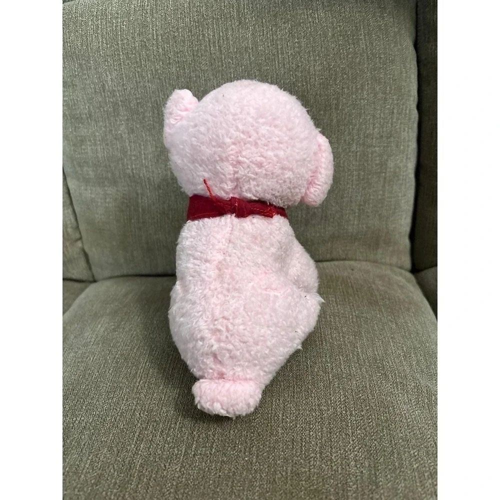 Bob Evans Farms Sunshine Pink Pig Plush Doll VTG